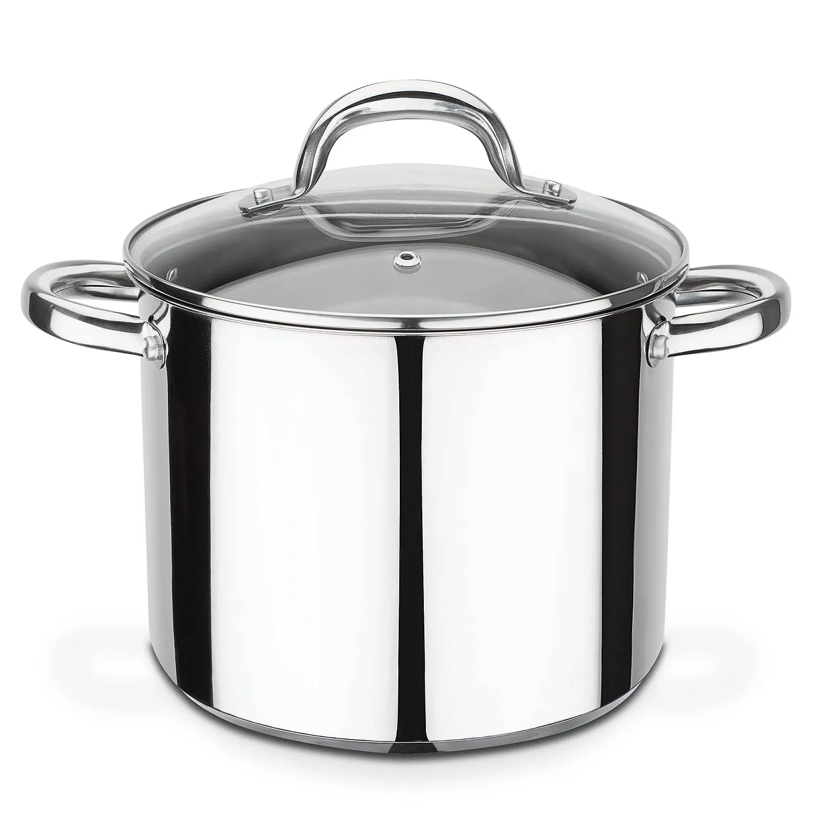 Кастрюля GSW Montreal для овощей с крышкой, 22 см/около 6.8 литров, нержавеющая сталь, серебристый, 22 см, 2, фото №1 Кастрюля GSW Montreal для овощей с крышкой, 22 см/около 6.8 литров, нержавеющая сталь, серебристый, 22 см, 2, фото №1