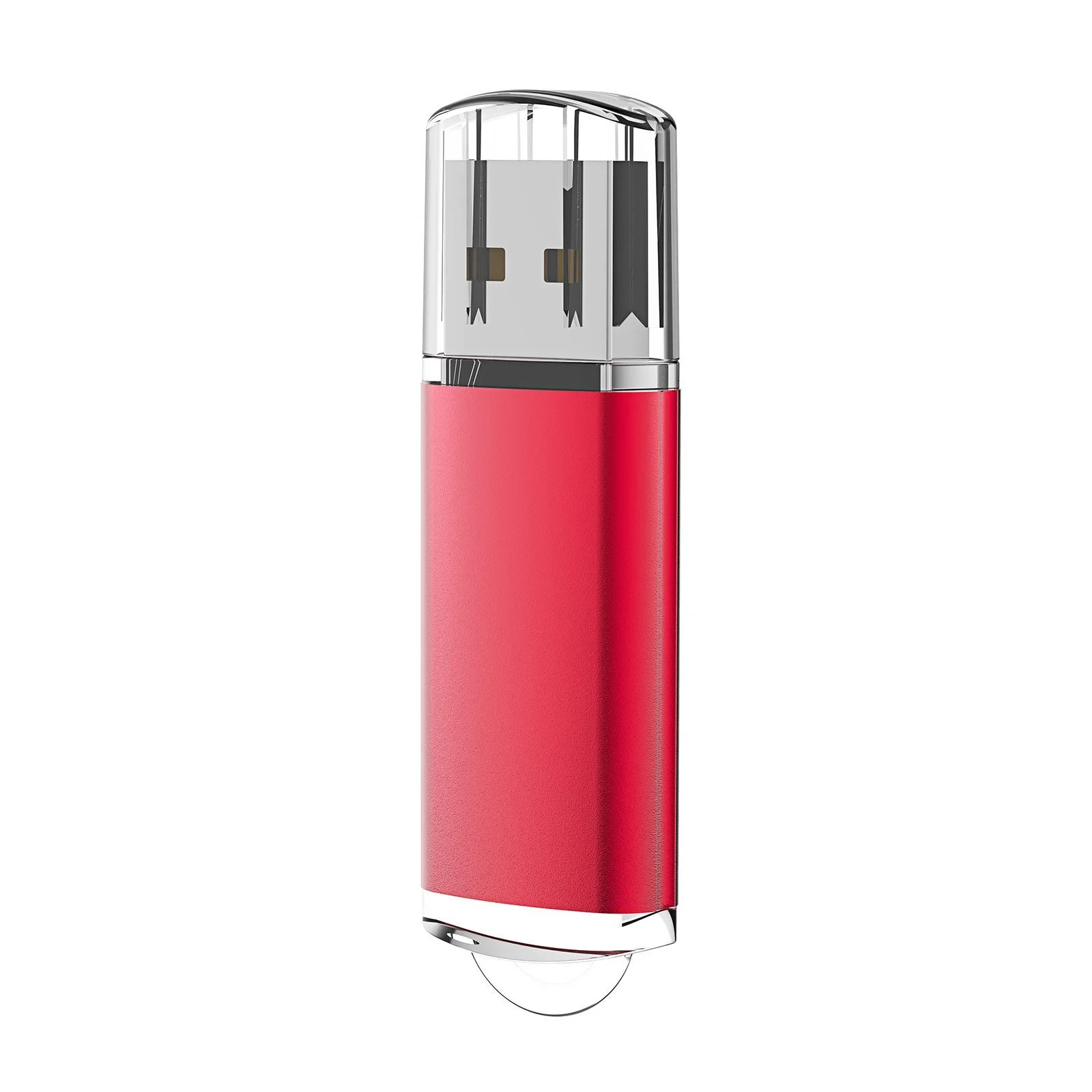 USB Flash Drive Kootion 32GB USB 2.0 Cap Design LED Indicator Red, фото №8