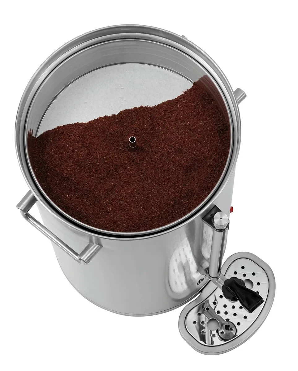 Кофеварка Bartscher Silver 1300 для общественного питания Серебристая, фото №6