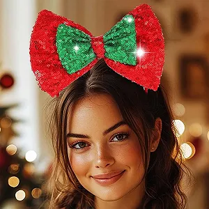 Обруч Reaky Бант Блестки - Фото 1