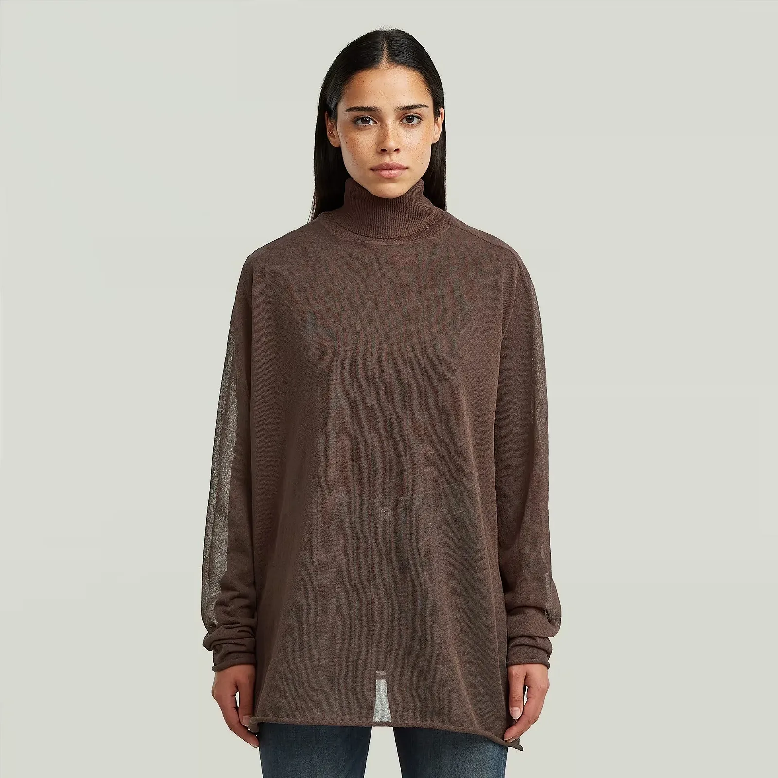 Жіночий светр G-Star RAW Sheer Loose Turtle Knitted Sweater - S, фото №1 Жіночий светр G-Star RAW Sheer Loose Turtle Knitted Sweater - S, фото №1