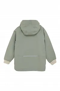 Куртка вітровка дитяча для хлопчиків EN FANT ENJacket зі знімним капюшоном, кишенями на кнопках, стандартного крою synthetic.ua - Фото 1