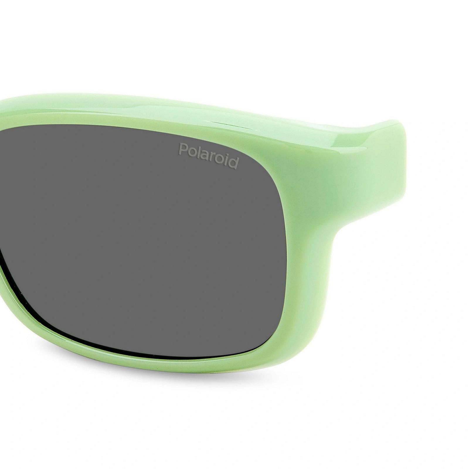 Солнцезащитные очки Polaroid Unisex Children's PLD K005 Cl-on 45 DLD/M9 Матовый Зеленый, фото №4