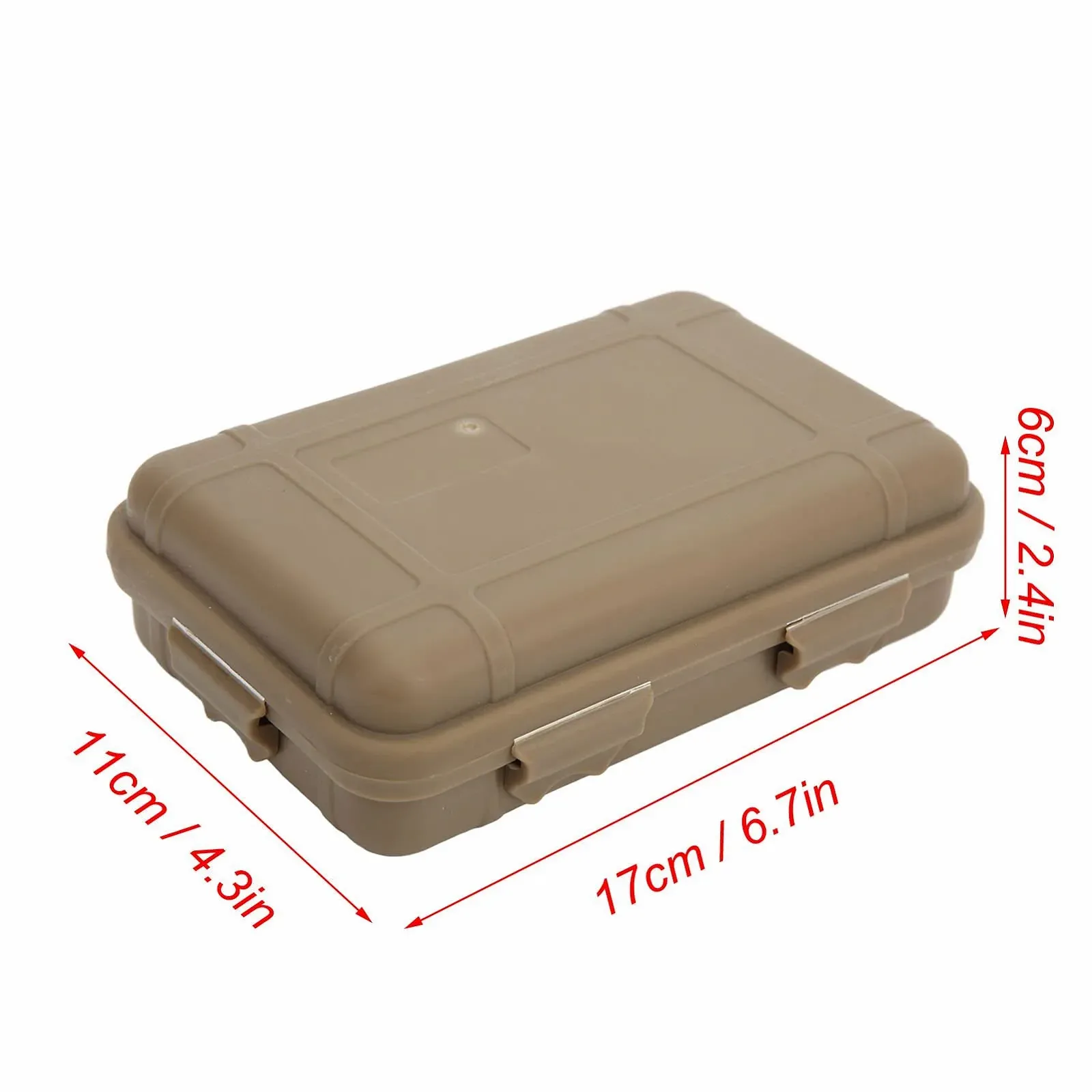 Контейнер для зберігання GFRGFH, водонепроникний, герметичний, для використання на відкритому повітрі, протиударний, портативний, фото №7