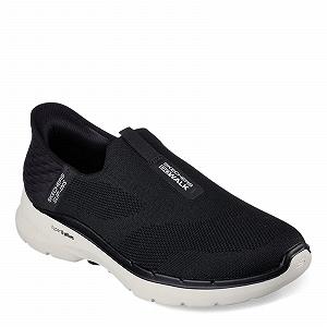 Кроссовки Skechers Gowalk 6 Slip-ins - спортивные слипоны synthetic.ua - Фото 1
