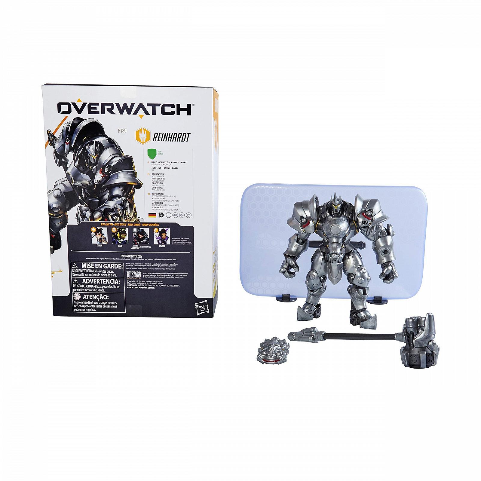Фигурка Action Hasbro Overwatch Ultimates Series Reinhardt 15 см с аксессуарами, фото №9