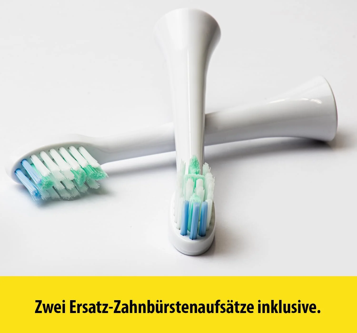 Электрическая зубная щетка CARRERA с защитным колпачком Белая, фото №4