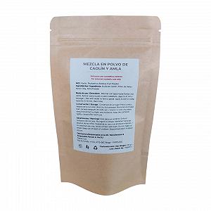 Маска для обличчя Каолін Біла Глина + Амла Binary Blend 202, 100г synthetic.ua - Фото 1