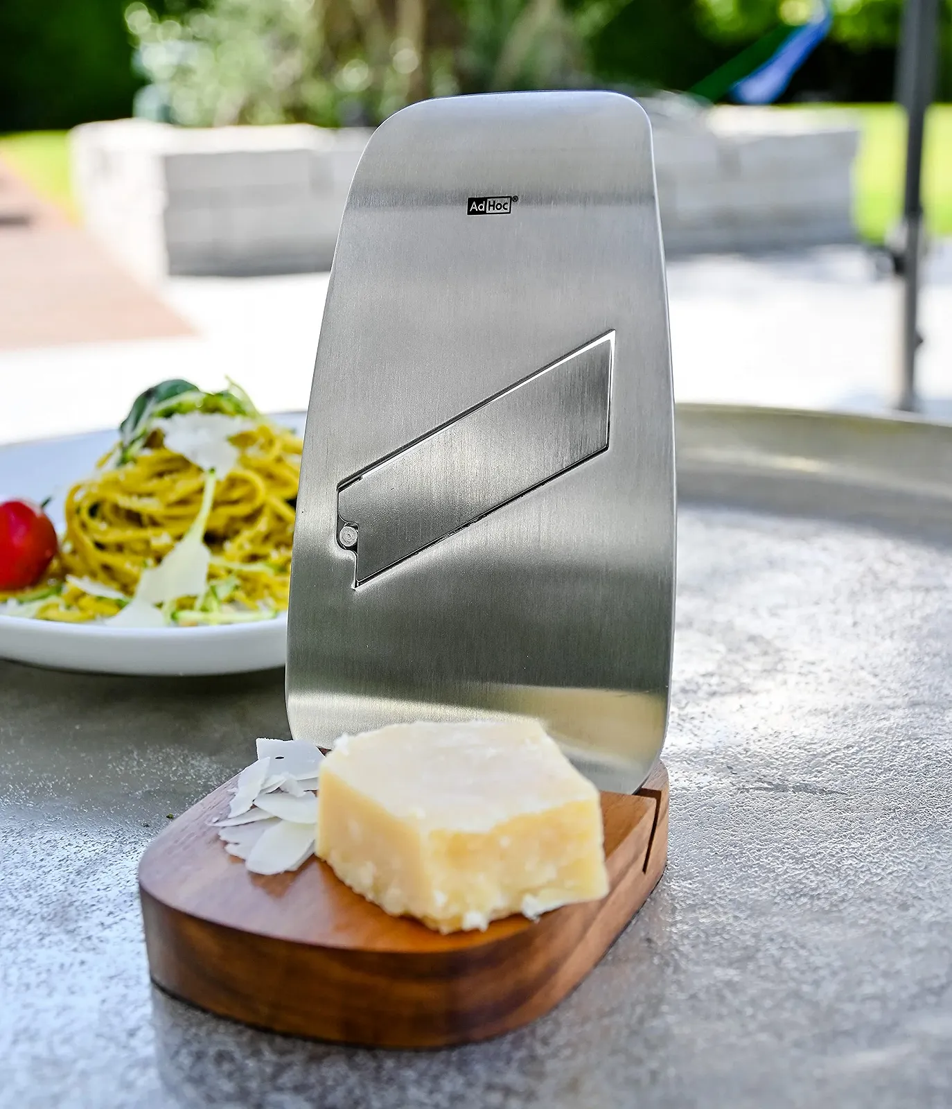 Слайсер AdHoc Gourmet GG12 Tufo Нержавіюча сталь, фото №5