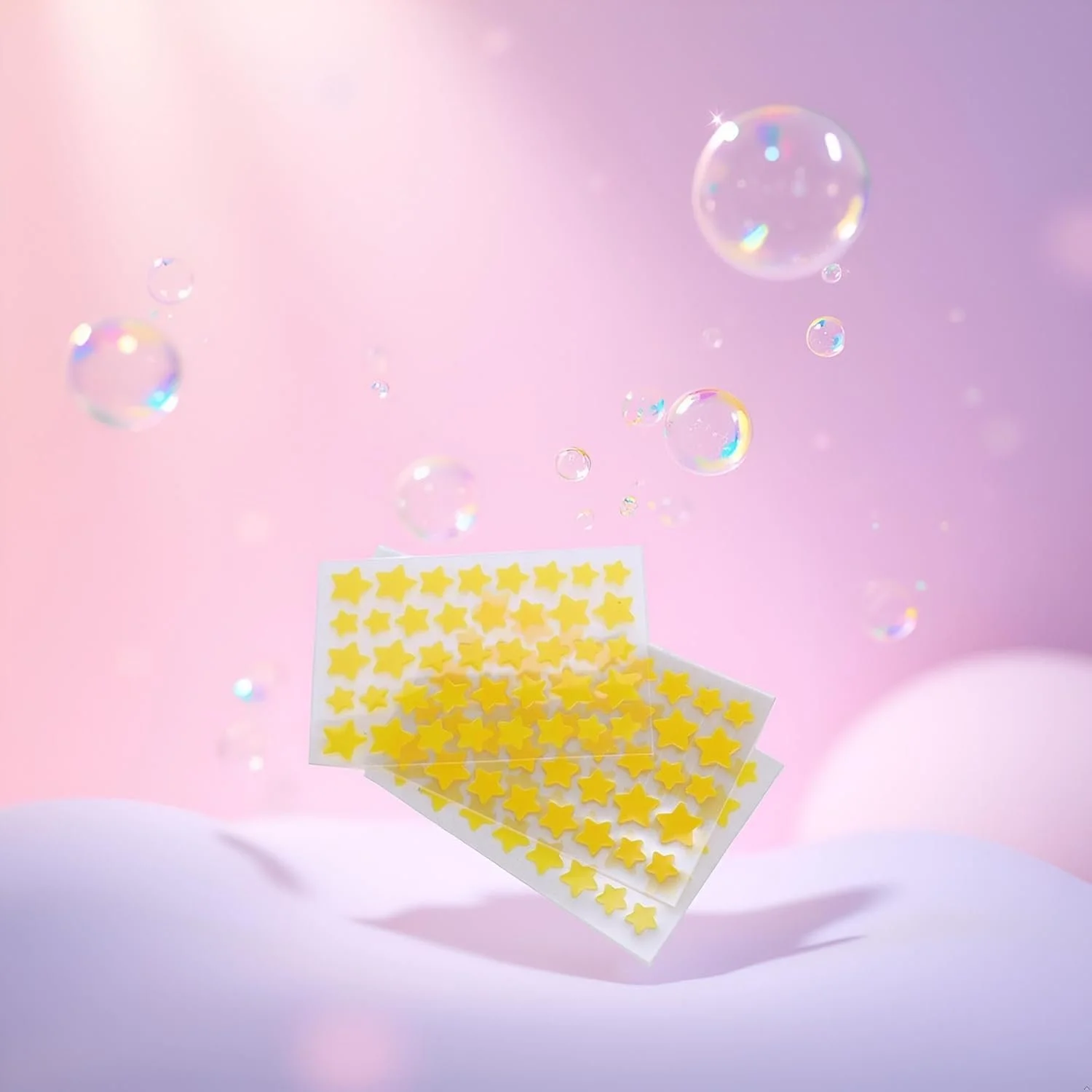 Патчи для лица Звезда 10 листов/упаковка (400 капсул) Гидроколоидные патчи от акне, фото №5