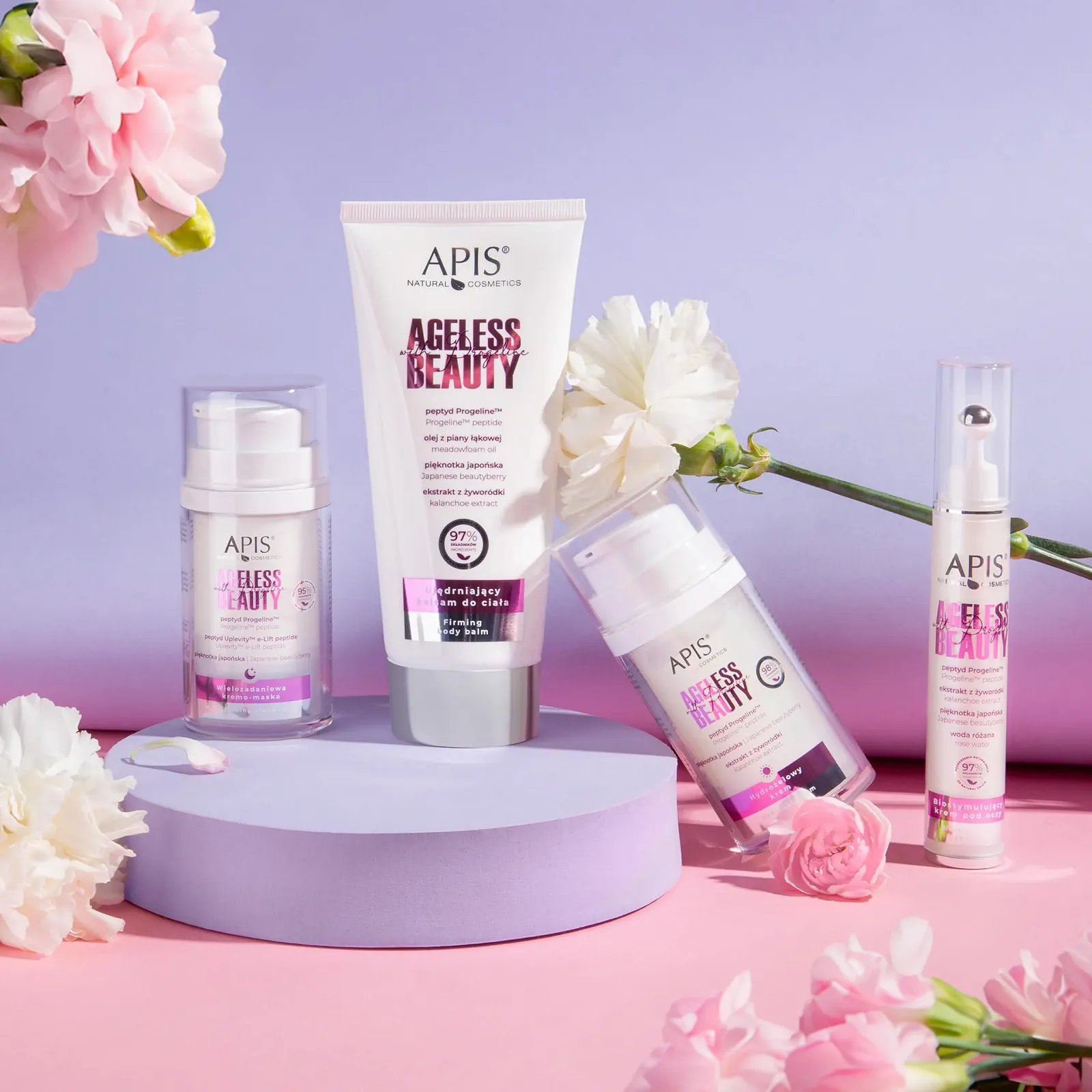 Денний гідрогель-крем Apis AGELESS BEAUTY з Progeline зволожувальний та регенерувальний з гіалуроновою кислотою та трояндовою водою 50 мл, фото №5 Денний гідрогель-крем Apis AGELESS BEAUTY з Progeline зволожувальний та регенерувальний з гіалуроновою кислотою та трояндовою водою 50 мл, фото №5