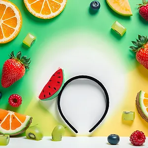 Обруч на Голову для Девушек с Резинкой для Волос. synthetic.ua - Фото 1