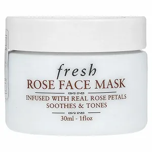 Зволожуюча маска для обличчя Fresh Rose, Миттєво Зволожує, Охолоджує та Заспокоює - 30 мл - Фото 1