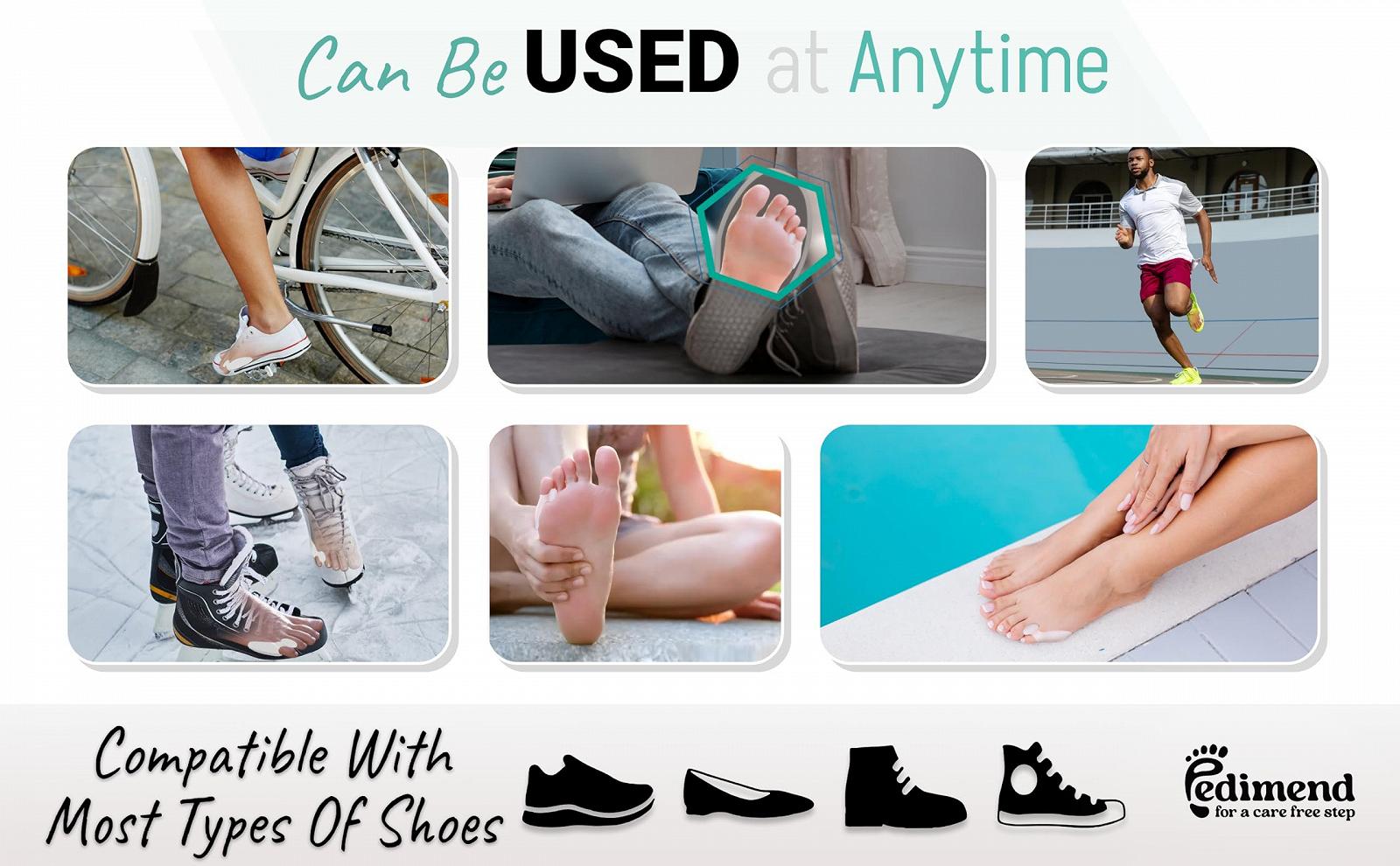 Роздільник для пальців ніг Pedimend Силіконовий Гель PINKY 6 шт, фото №6 Роздільник для пальців ніг Pedimend Силіконовий Гель PINKY 6 шт, фото №6