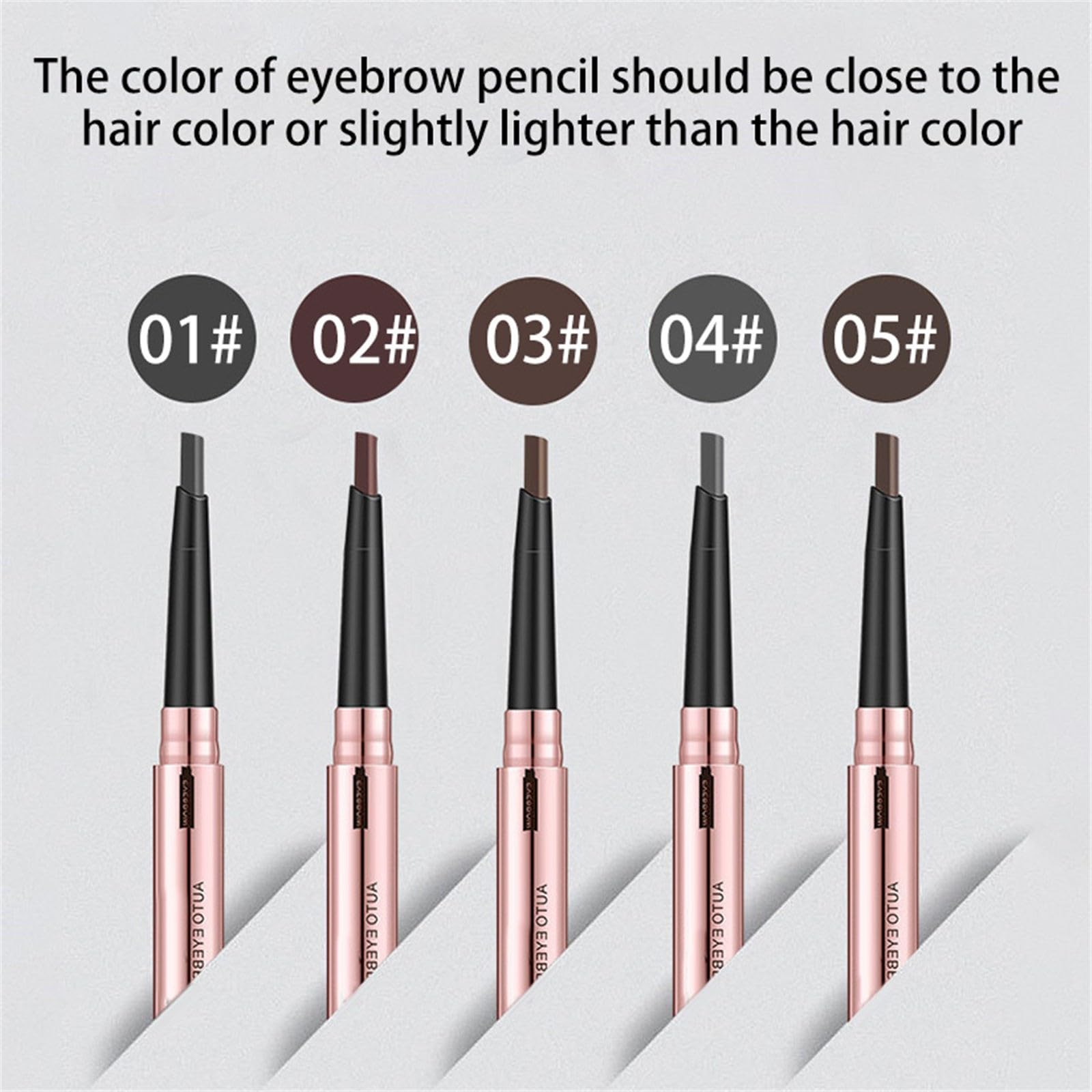 Карандаш для бровей Waterproof Professional Makeup Automatic Rotating Double-Sided (B, One Size), фото №3