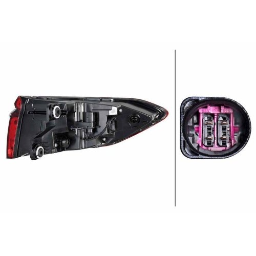 Задний фонарь HELLA 2SD 013 094-621 для AUDI, фото №2