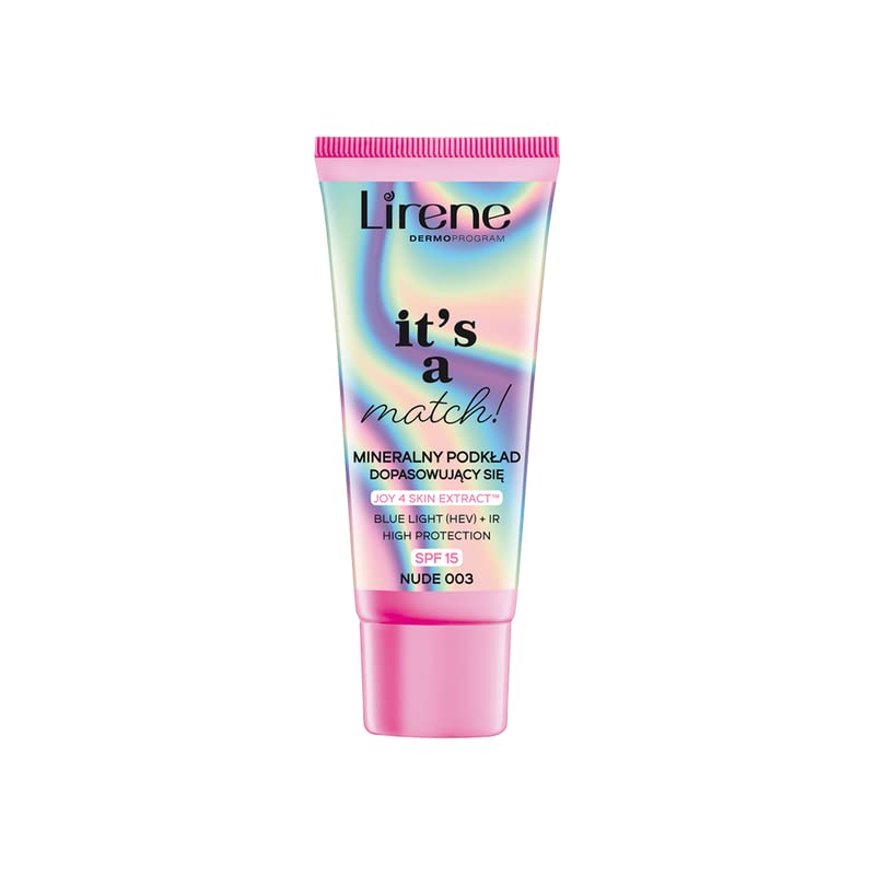 Основа Lirene It's a Match! Mineral Foundation SPF15 003 Nude 30 мл, фото №1