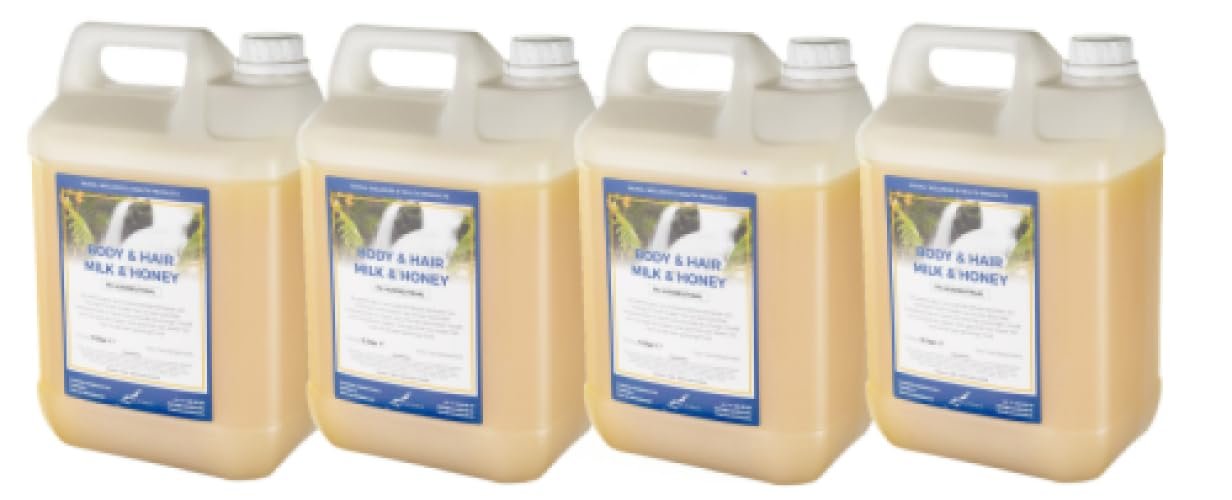 Гель для тіла та волосся Milk & Honey 4 x 5 л, фото №1