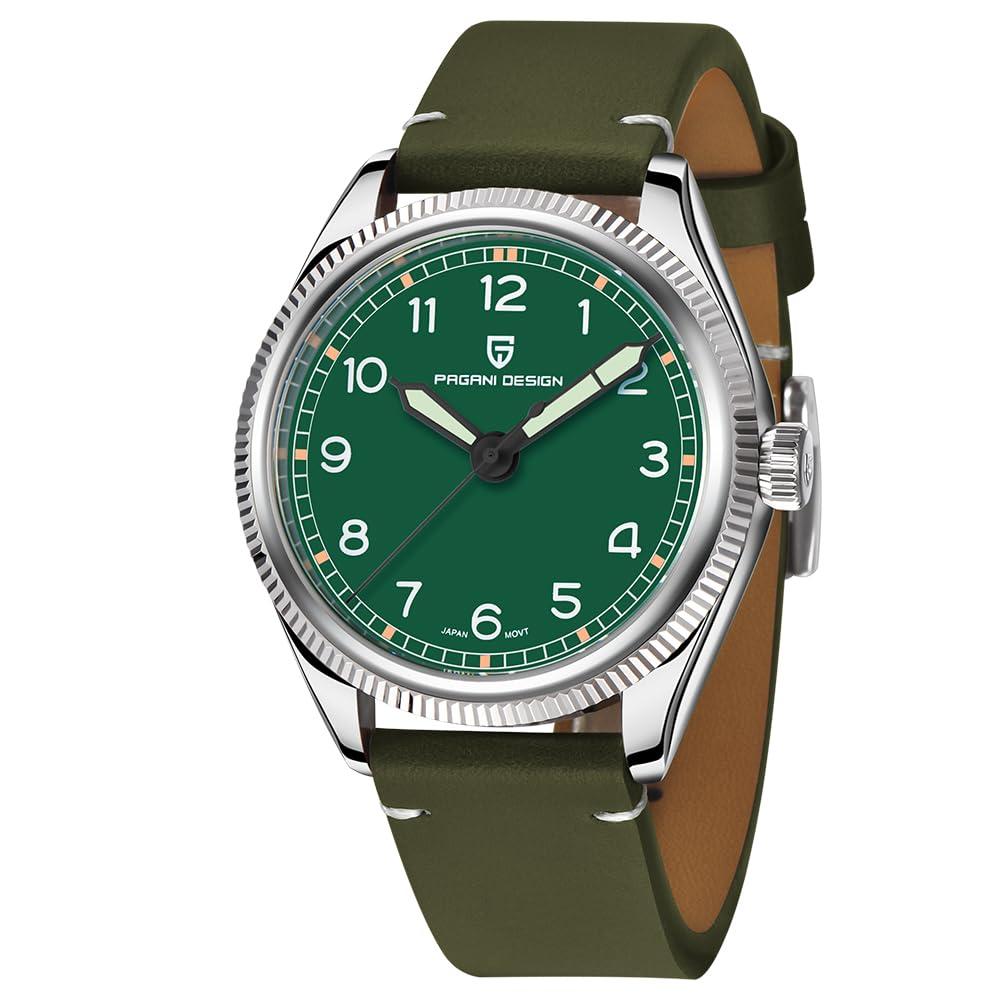Годинник Pagani Design PD-1765 Чоловічий Кварцовий Японський VH31 316L Нержавіюча сталь 100M Сапфірове скло Шкіряний Люмінесцентний Водонепроникний, фото №1 Годинник Pagani Design PD-1765 Чоловічий Кварцовий Японський VH31 316L Нержавіюча сталь 100M Сапфірове скло Шкіряний Люмінесцентний Водонепроникний, фото №1