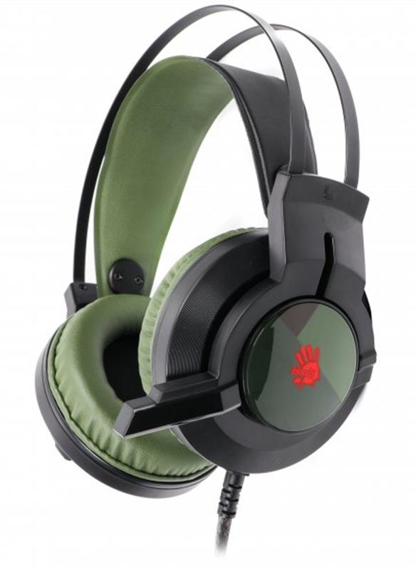 Гарнитура A4Tech Bloody J437 Army Green, фото №1