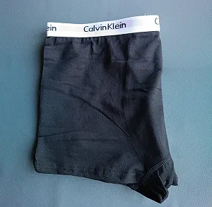Чоловічі чорні труси боксери Calvin Klein synthetic.ua - Фото 1