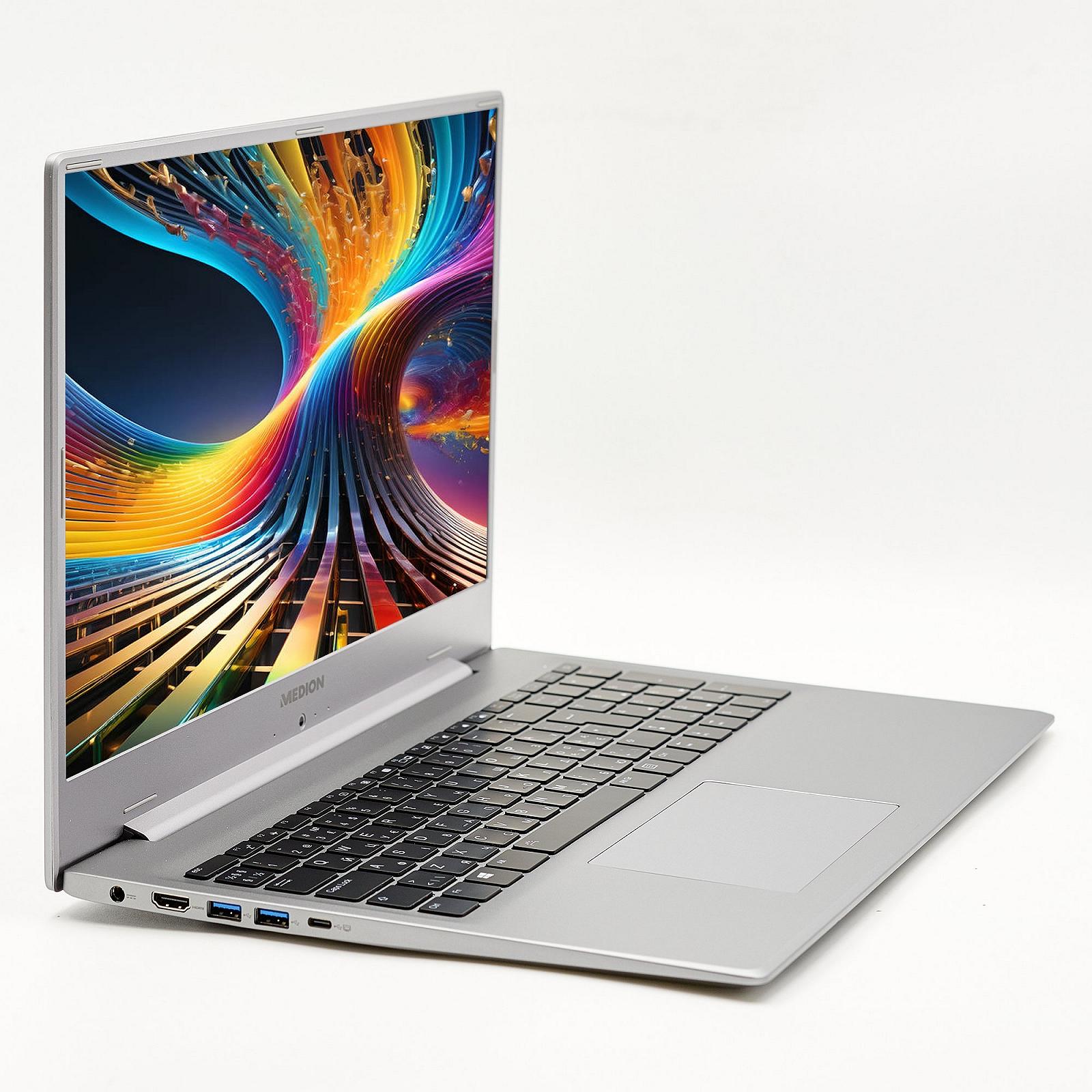 Ноутбук 17,3" Medion (Lenovo Group) Akoya S17413 Intel Core i5-1235U RAM 32 ГБ SSD 1 ТБ Intel Iris Xe Graphics Метал Win11 (4470), фото №2