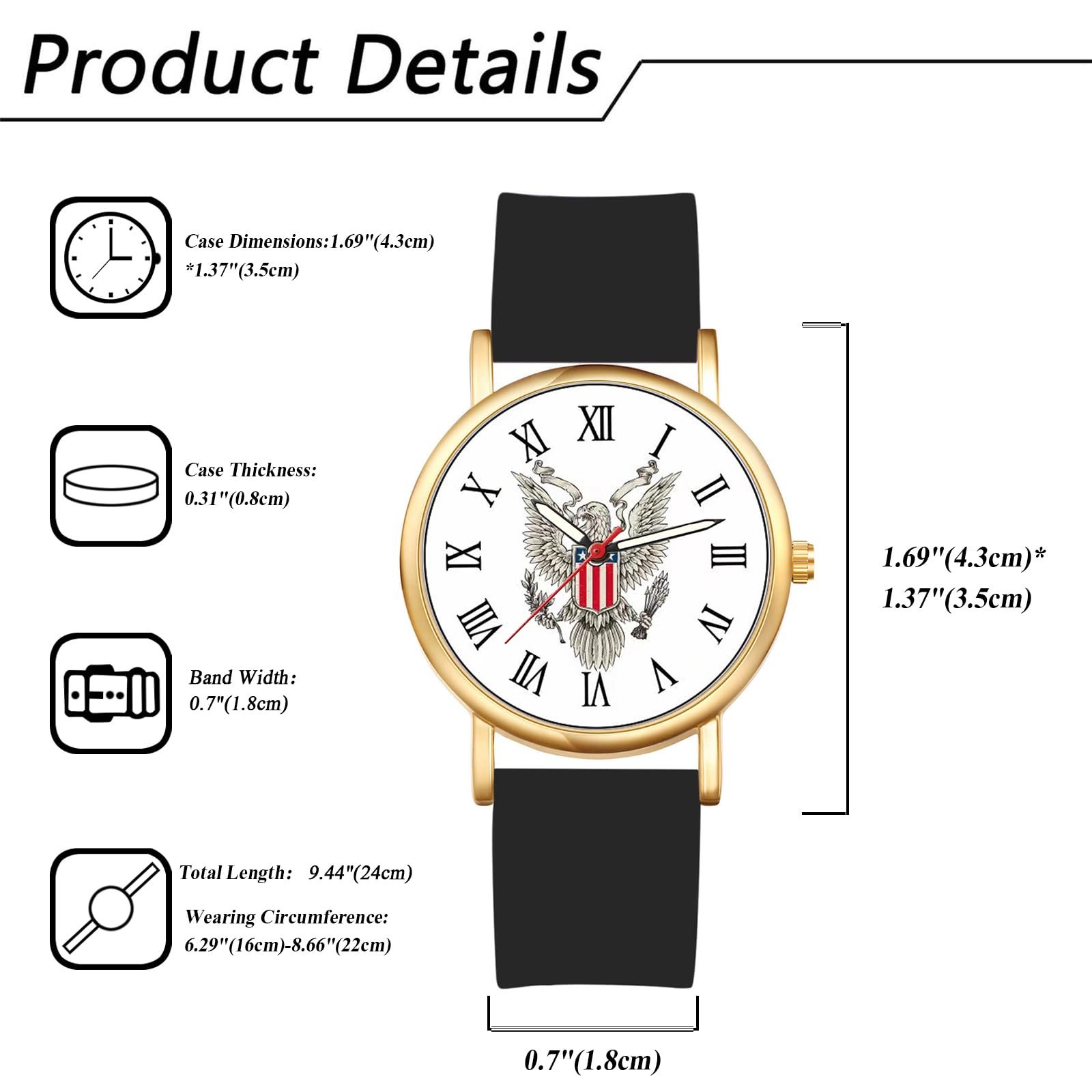 Годинник Жіночий Кварцовий JewelryWe Аналоговий З М'яким Силіконовим Ремінцем, фото №3