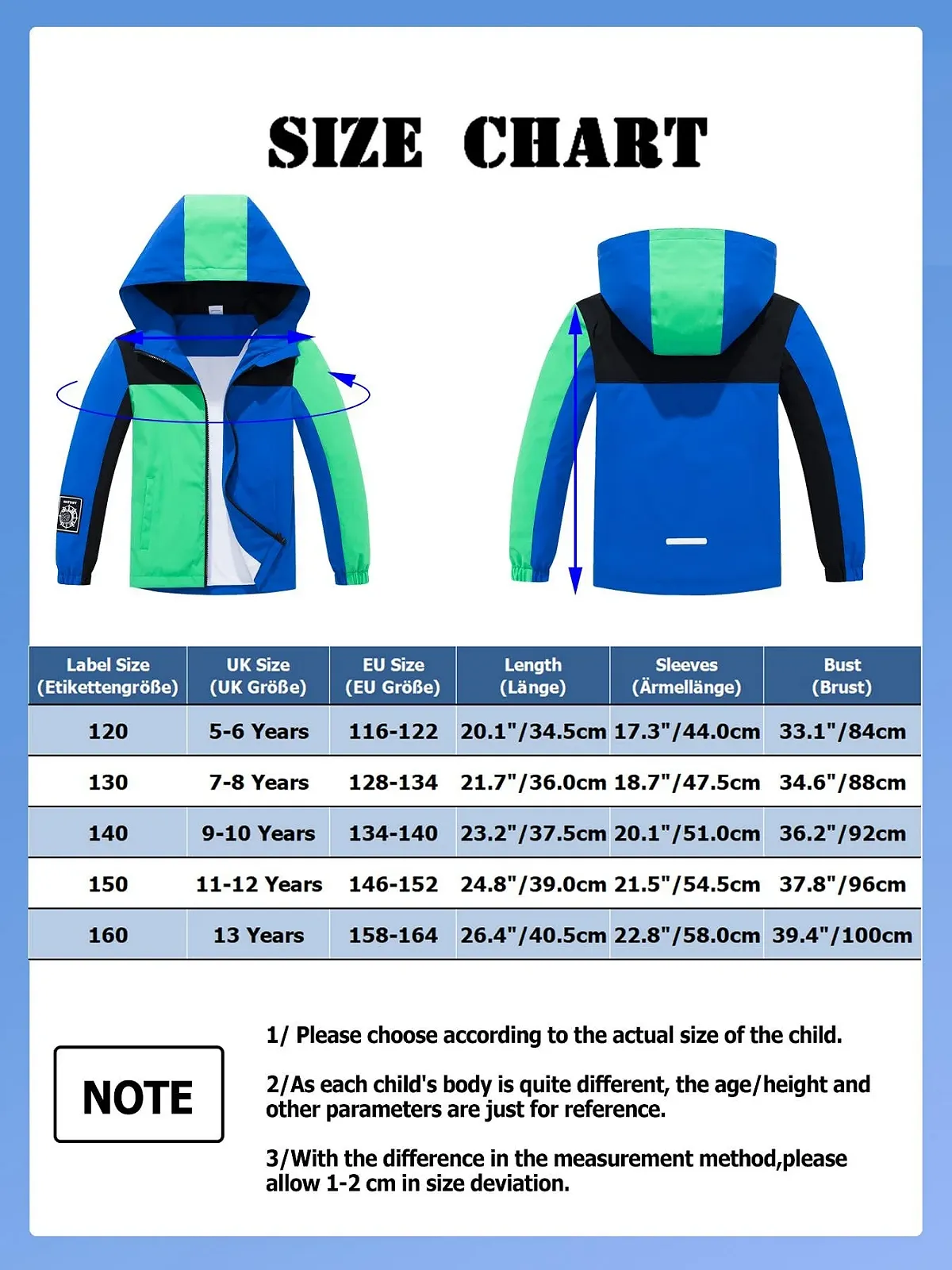 Куртка дитяча NATUST Водонепроникна Легка Перехідна, фото №6 Куртка дитяча NATUST Водонепроникна Легка Перехідна, фото №6