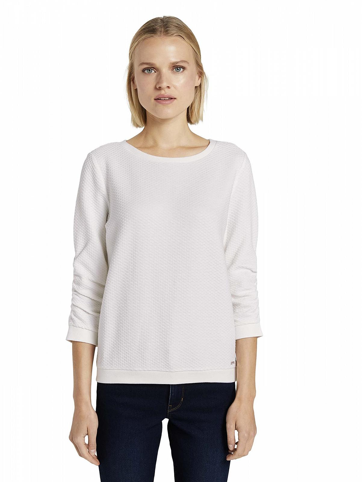 Женский свитшот Tom Tailor Denim с принтом, фото №1