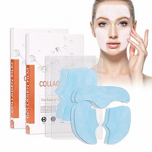 Маска Колагенова, Soluble Protein Mask, Collagen Film Mask для ліфтингу нитками, для підтяжки шкіри - Фото 1