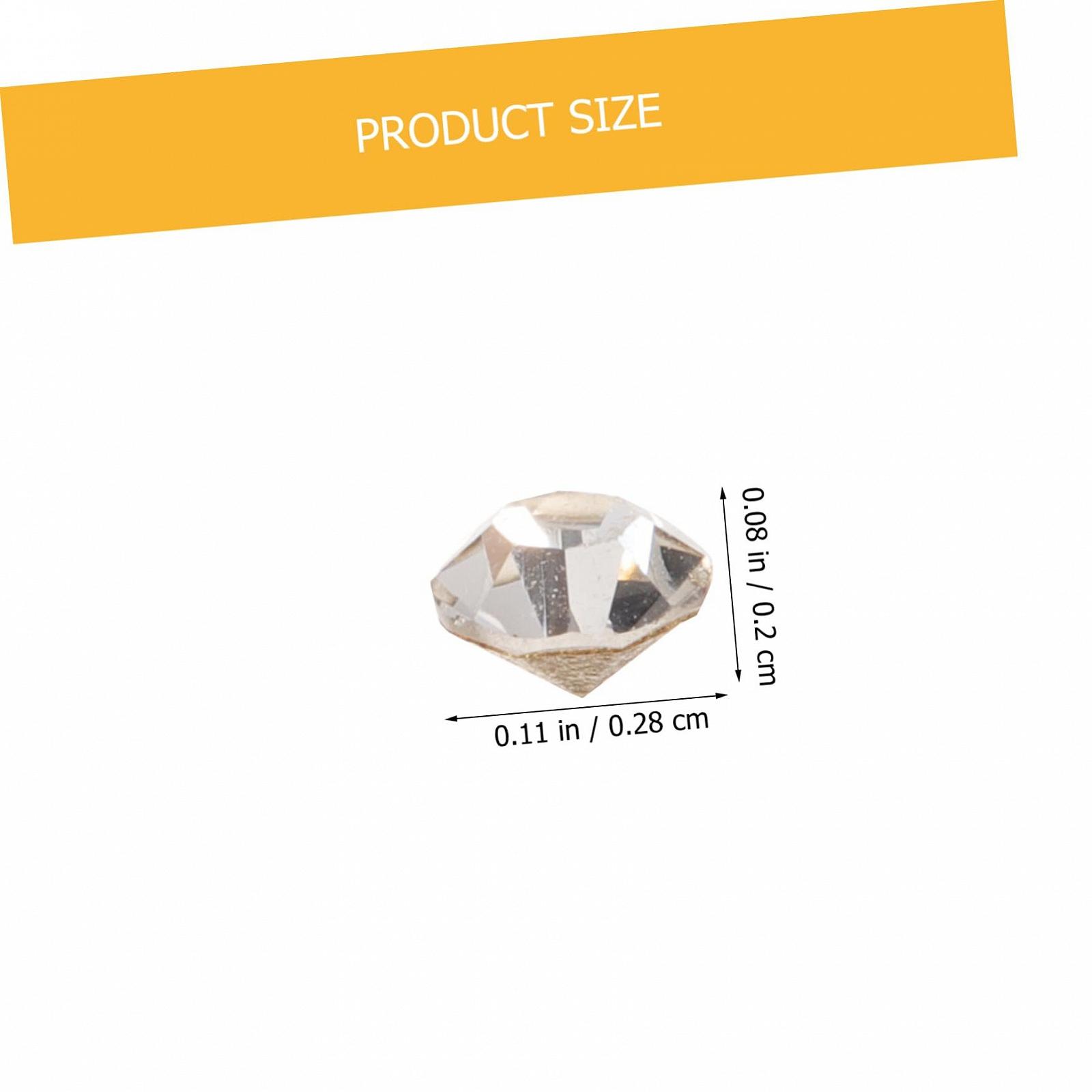 Украшения для ногтей Стразы для творчества для свадеб, вечеринок и особых случаев Блестящее украшение для ногтей Простое в использовании 1 упаковка, фото №3