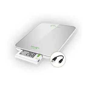 Кухонні ваги LITTLE BALANCE 8183 Slide 6 USB 6 kg Silver - Фото 1