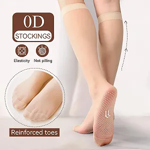 Панчохи Жіночі Нековзні - 2 Пари Ультратонкі Міцні Нейлонові Панчохи Жіночі synthetic.ua - Фото 1