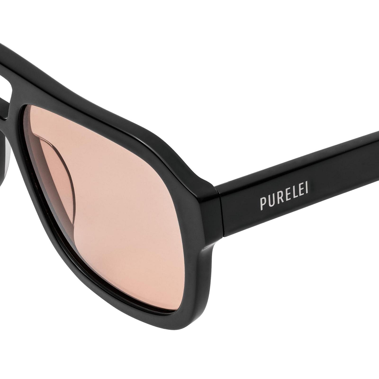 Сонцезахисні окуляри Purelei Summer Haze Подвійний місток Чорний/Коричневий, фото №3 Сонцезахисні окуляри Purelei Summer Haze Подвійний місток Чорний/Коричневий, фото №3