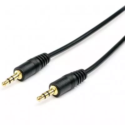 Кабель мультимедийный Jack-mini Jack male-male 0.8m Atcom 17434, фото №1