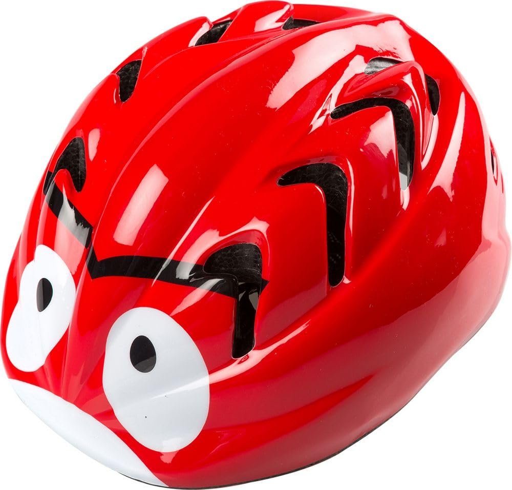 Шолом Onbikekids XS 44-48 см, аеродинамічний, з червоними повітрозабірниками, застібка-кліпса, регульовані ремінці, мікротермічний регулятор колеса, чорний, пластик, фото №1
