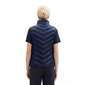 Безрукавка LIGHT WEIGHT VEST 1041486-10668 Tom Tailor Темно-синій XS synthetic.ua - Фото 1