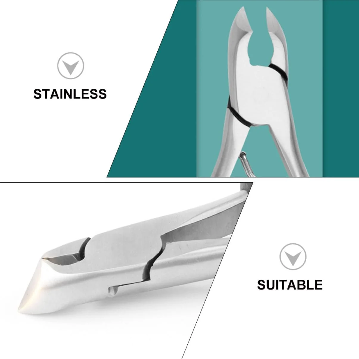 Кусачки для ногтей OATIPHO для маникюра и педикюра, фото №3