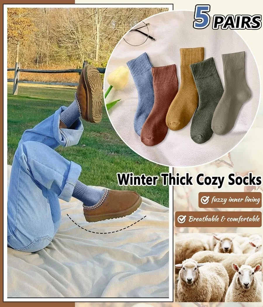 Шкарпетки Бавовняні Теплі Унісекс Жіночі Розмір 35-43, фото №5 Шкарпетки Бавовняні Теплі Унісекс Жіночі Розмір 35-43, фото №5