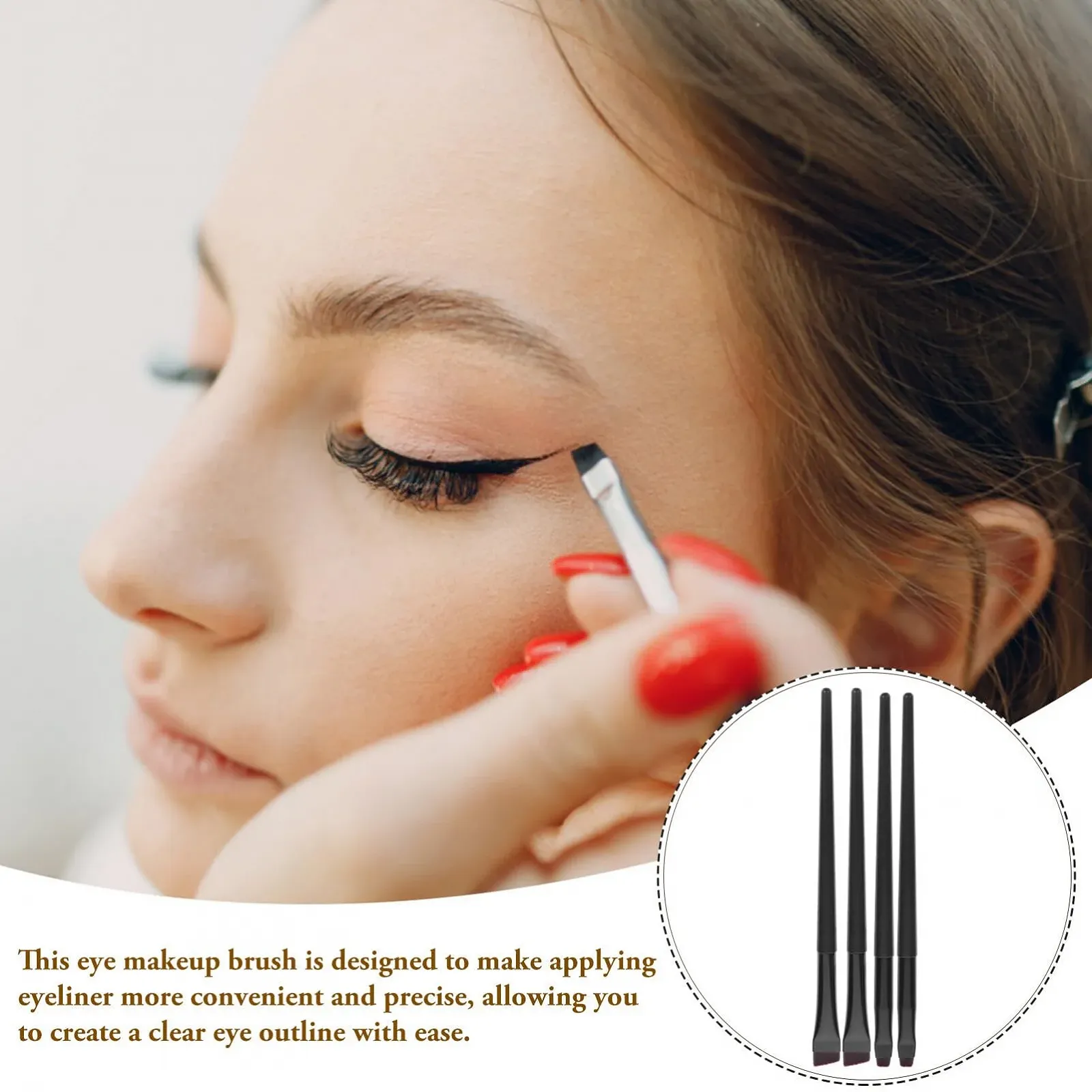 Пензлі для підводки NOLITOY, фото №7