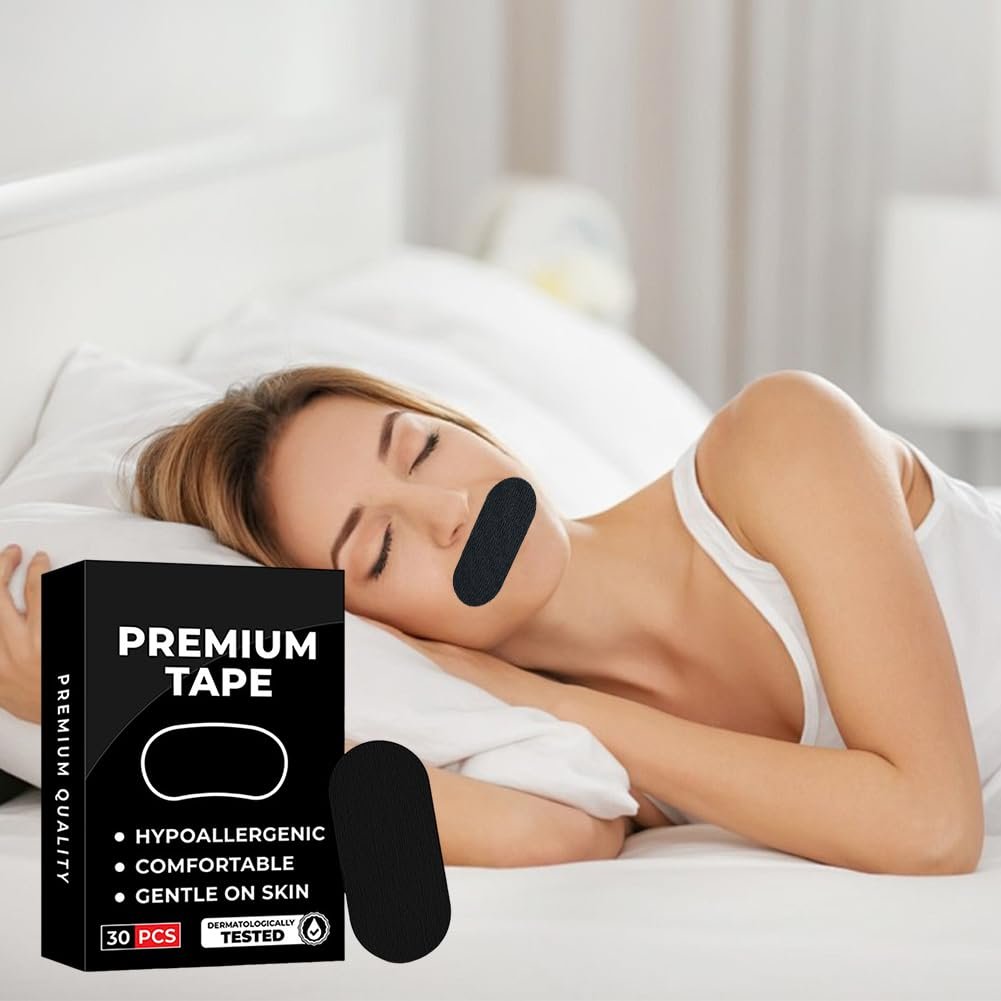 Стрічка для рота від хропіння Для кращого сну 30/60 шт., фото №7