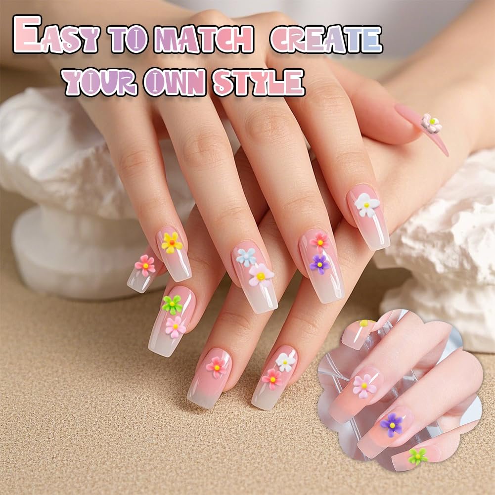 3D Квіти з акрилу Стрази з орнаментами, фото №7