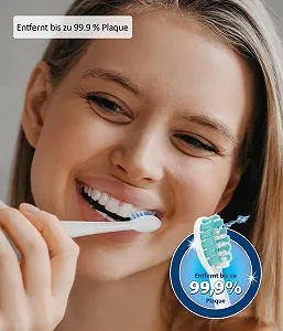 Електрична зубна щітка Genius Dental Hydro Fusion 2-in-1 13 предметів 3 режими 5 рівнів тиску води Акумуляторна synthetic.ua - Фото 1