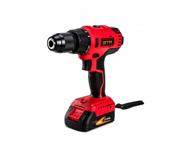 Дриль-шурупокрут акум DSI18/60BL з ударом 18В 60Нм 2шв +акум.2Аг-2шт, зарядний пристрій, фото №3