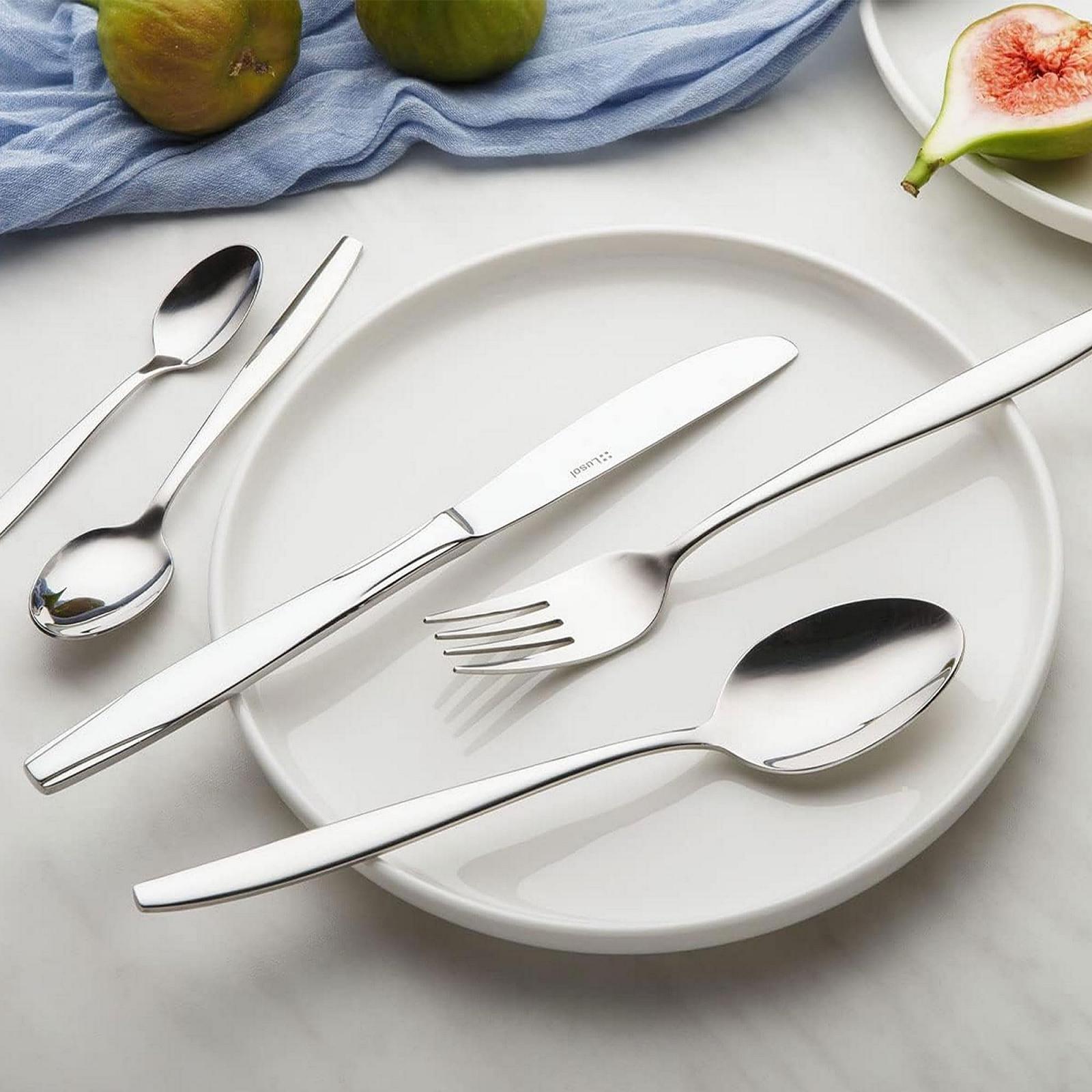 Набор столовых приборов Well Home 24 предмета нержавеющая сталь серебряное покрытие, фото №7 Набор столовых приборов Well Home 24 предмета нержавеющая сталь серебряное покрытие, фото №7