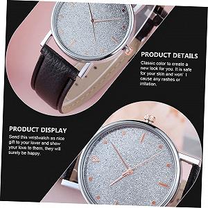 Часы женские PartyKindom Quartz с регулируемым ремешком synthetic.ua - Фото 1