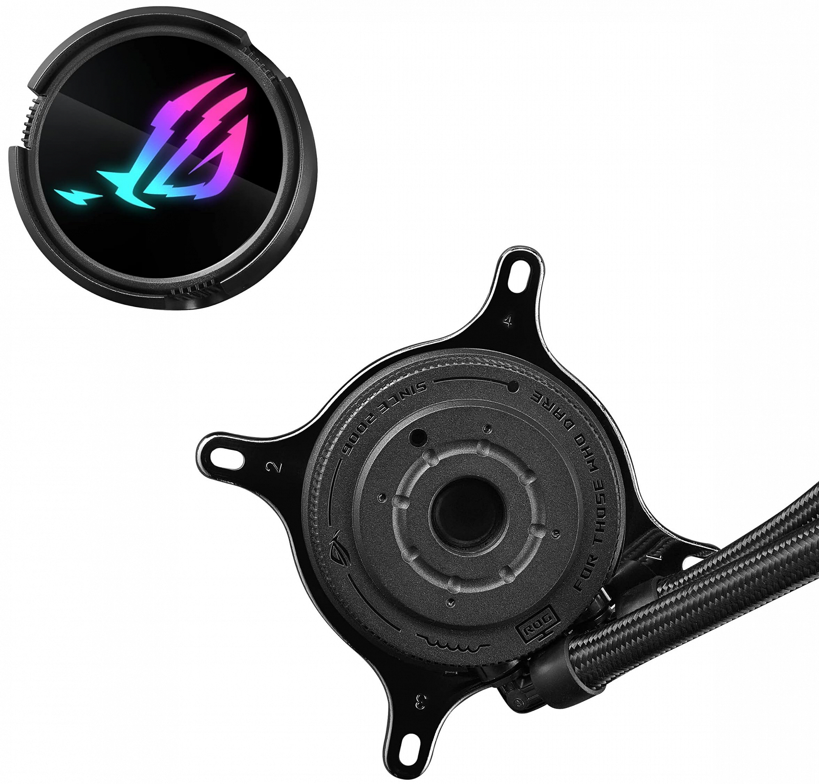 Система жидкостного охлаждения ASUS ROG Strix LC III 360 ARGB / 360mm / 800-2200 RPM / Intel / AMD / Black, фото №6