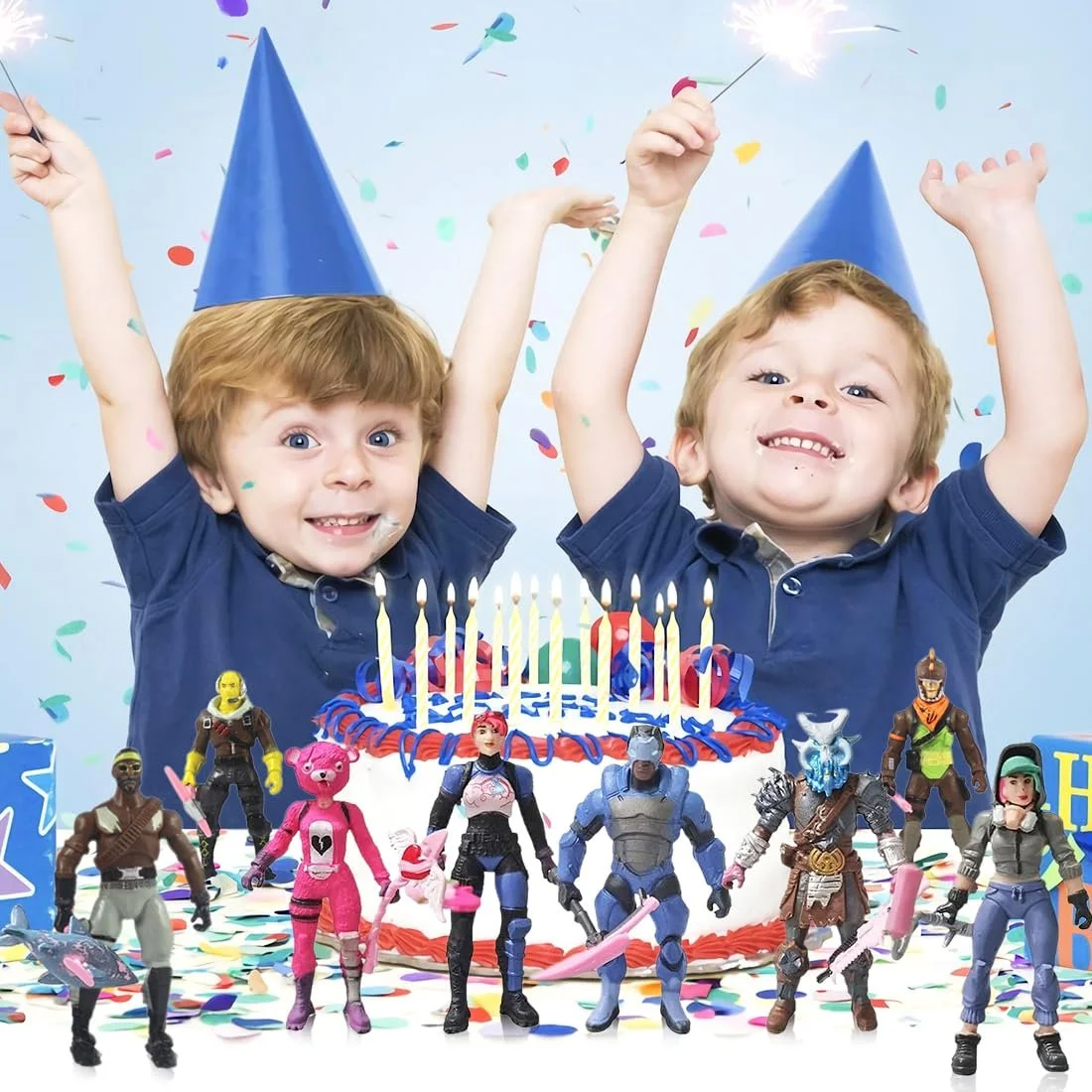 Набор игровых фигурок Philoctes 8 шт. 11 см с аксессуарами для сбора урожая, фото №5