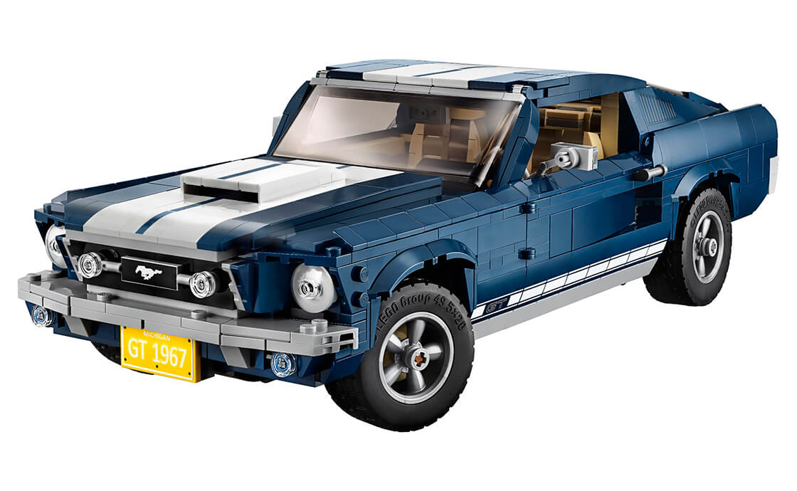 Конструктор LEGO Форд Мустанг Ford Mustang 1471 деталь 10265, фото №9