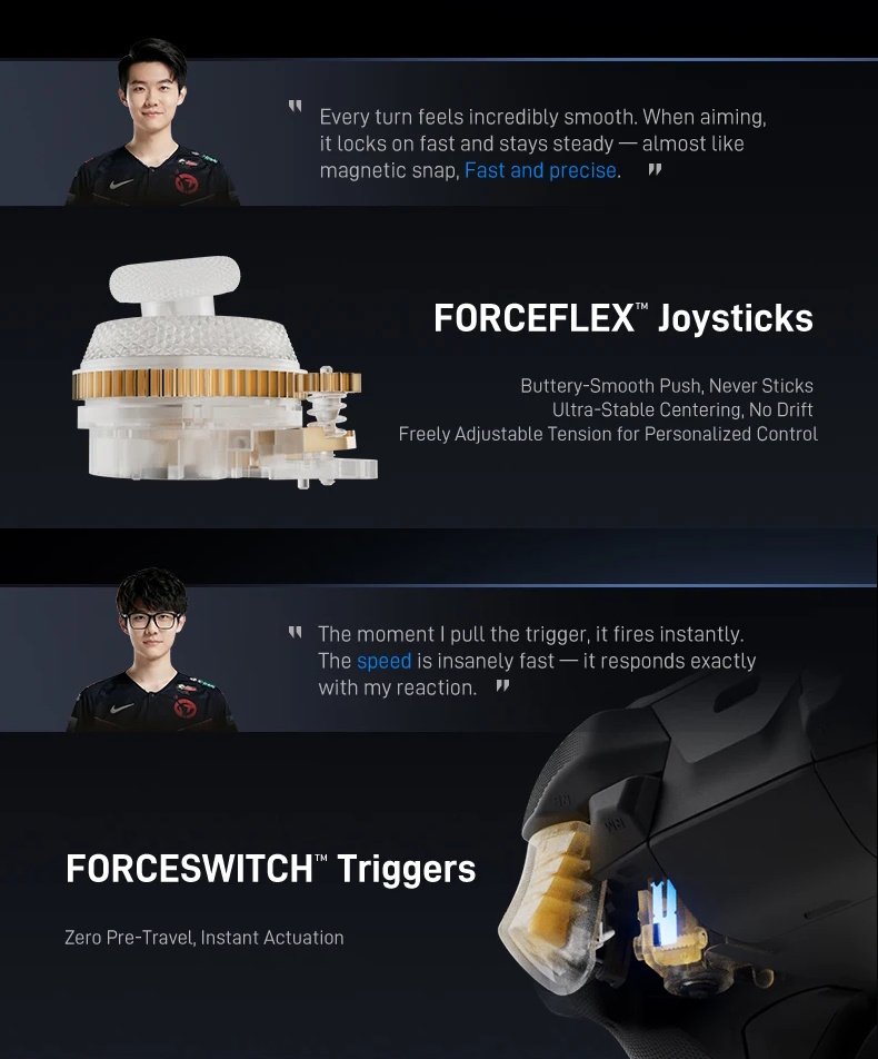 Геймпад Flydigi Vader 5 Pro (Windows Android Nintendo Switch iOS), фото №10